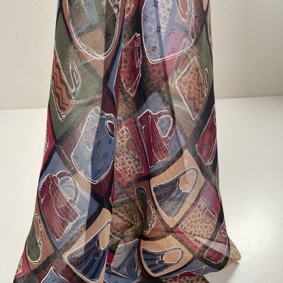 Talbots Silk Scarf - Picture 3 of 8